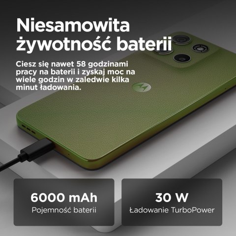 Smartfon Motorola Moto G15 Power 8/256GB Iguana Green