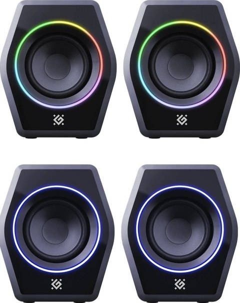 GŁOŚNIKI DEFENDER SOLAR 9 2.0 BLUETOOTH 10W LED USB