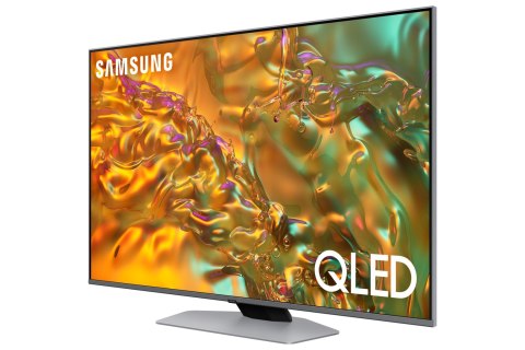 Telewizor Samsung QE50Q80DATXXH QLED 50'' 4K Ultra HD Tizen Dolby Atmos DVB-T2 Srebrny