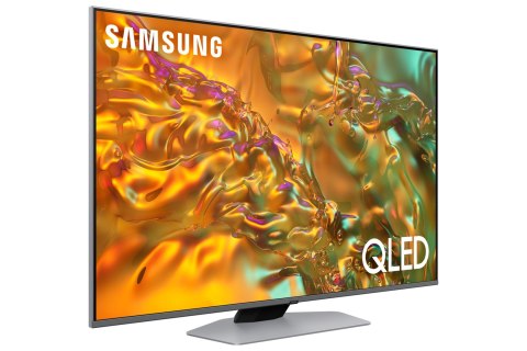 Telewizor Samsung QE50Q80DATXXH QLED 50'' 4K Ultra HD Tizen Dolby Atmos DVB-T2 Srebrny