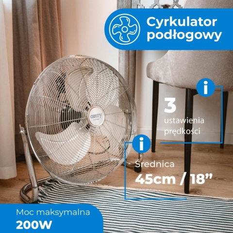 Cyrkulator Podłogowy 45cm Camry CR 7306