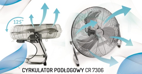 Cyrkulator Podłogowy 45cm Camry CR 7306