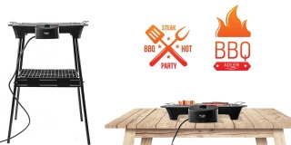 Grill ogrodowy elektryczny Adler AD 6602