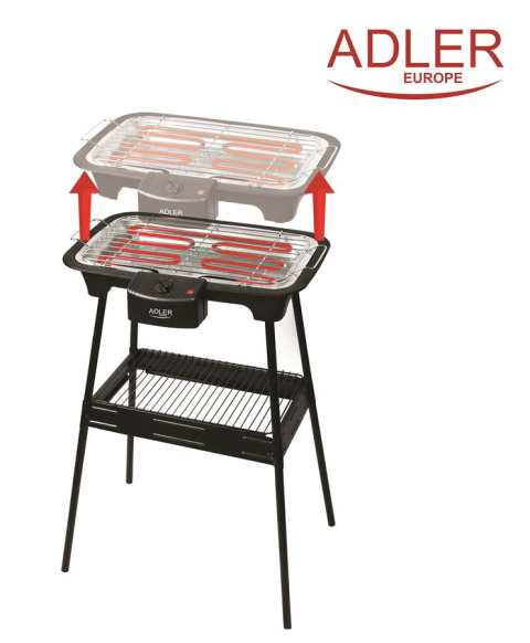 Grill elektryczny Adler AD 6602