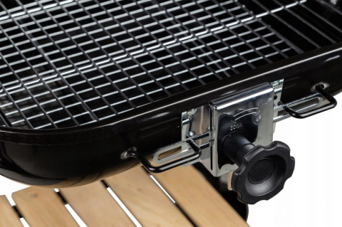 Grill ogrodowy węglowy z półkami i regulacją rusztu MultiGarden
