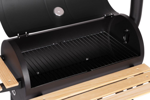 Duży grill ogrodowy węglowy z termometrem i kominem MultiGarden