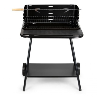 Grill ogrodowy węglowy z półkami i rożnem MultiGarden