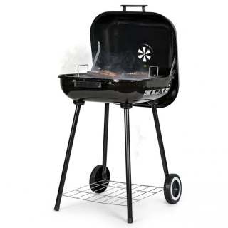 Grill ogrodowy węglowy z pokrywą na zawiasach + kółka MultiGarden