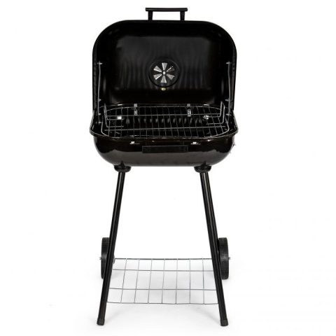 Grill ogrodowy węglowy z pokrywą na zawiasach + kółka MultiGarden