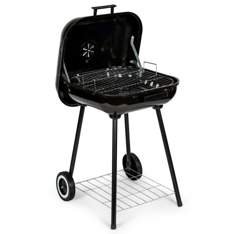 Grill ogrodowy węglowy z pokrywą na zawiasach + kółka MultiGarden