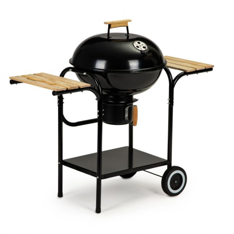 Grill ogrodowy węglowy z pokrywą i półkami MultiGarden