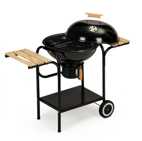 Grill ogrodowy węglowy z pokrywą i półkami MultiGarden