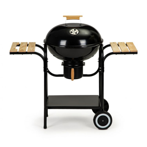 Grill ogrodowy węglowy z pokrywą i półkami MultiGarden