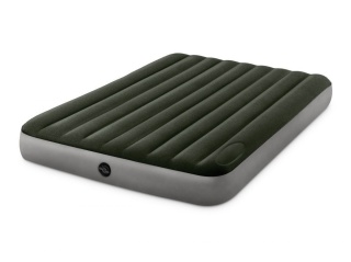 Materac dmuchany z pompką nożną łóżko dwuosobowe INTEX 64763