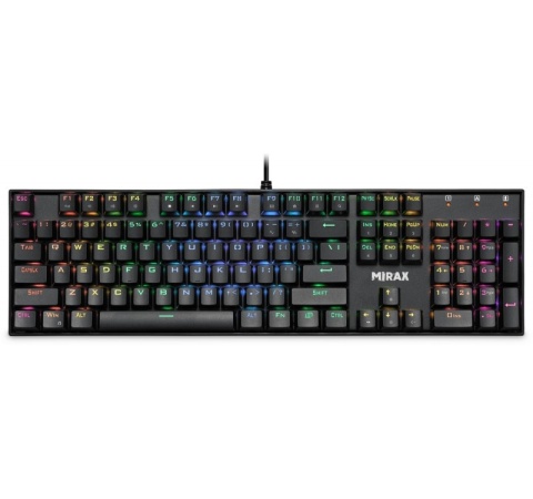 KLAWIATURA MECHANICZNA DLA GRACZY OUTEMU BLUE PODŚWIETLANA RGB HOT SWAP