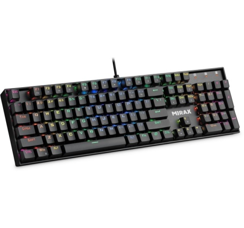 KLAWIATURA MECHANICZNA DLA GRACZY OUTEMU BLUE PODŚWIETLANA RGB HOT SWAP