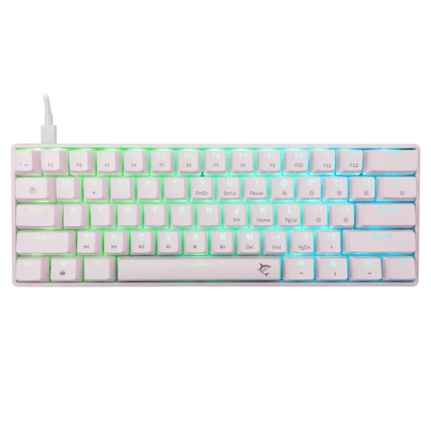 Klawiatura Mechaniczna SHINOBI 2 White - BLUE switch
