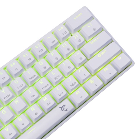 Klawiatura Mechaniczna SHINOBI 2 White - BLUE switch