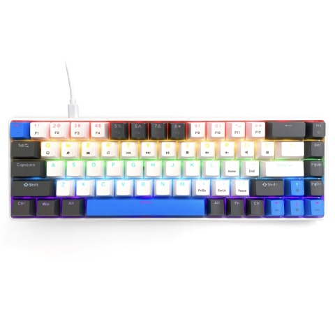 Klawiatura mechaniczna 60% RED CORE MX60 MT1259