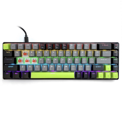 Klawiatura mechaniczna 60% RED CORE MX60 MT1260