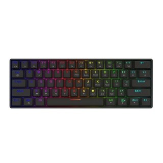 Klawiatura mechaniczna Savio BLACKOUT X2 RGB Hot Swap OUTEMU Blue USB dla graczy