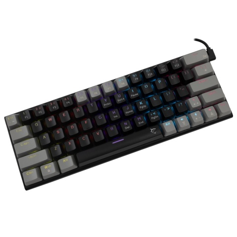 Klawiatura mechaniczna WAKIZASHI / Blackgrey BLUE switch