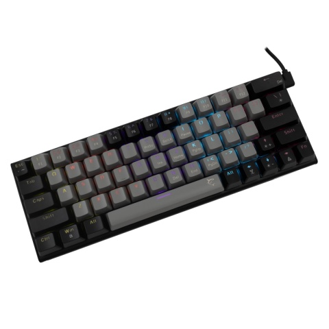 Klawiatura mechaniczna WAKIZASHI-2 / Greyblack RED switch