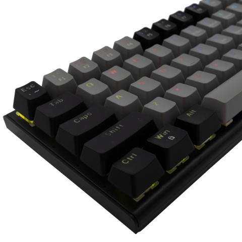 Klawiatura mechaniczna WAKIZASHI-2 / Greyblack RED switch