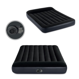 Materac dmuchany z pompką welur Intex 64148ND
