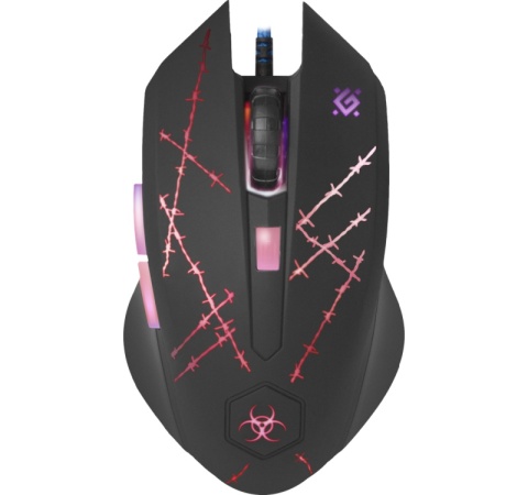 Mysz gamingowa Defender Forced GM-020L + Podkładka + Bonus War Thunder