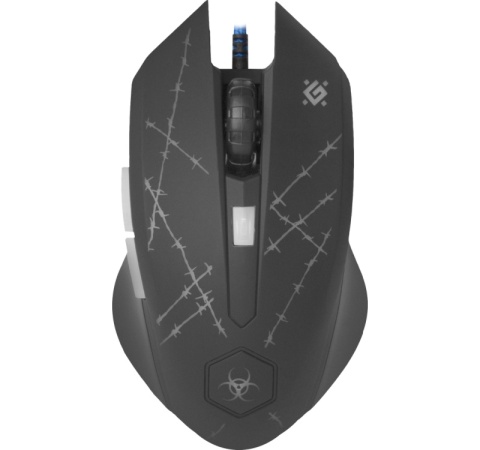 Mysz gamingowa Defender Forced GM-020L + Podkładka + Bonus War Thunder