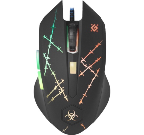 Mysz gamingowa Defender Forced GM-020L + Podkładka + Bonus War Thunder