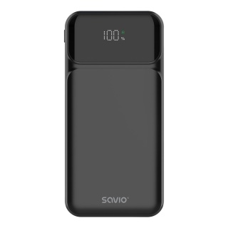 Powerbank 10000 mAh Savio BA-08 Czarny