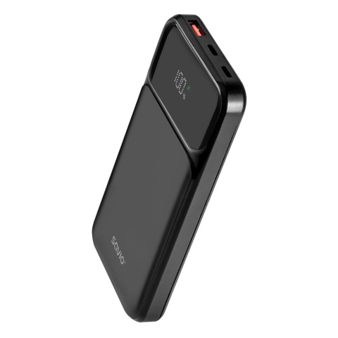 Powerbank 10000 mAh Savio BA-08 Czarny