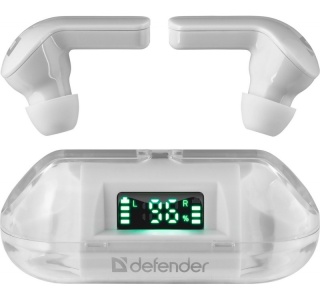 Słuchawki Bluetooth Defender Twins 916 Białe