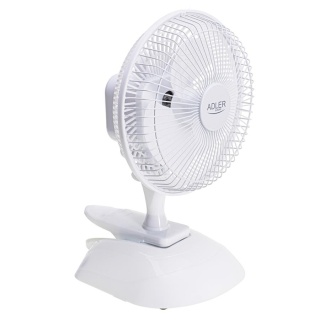 Wentylator 15 cm z klipsem + podstawa Adler AD 7317