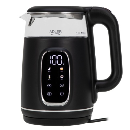 Czajnik elektryczny szklany 1,7L Adler AD 1305 Regulacja temperatury