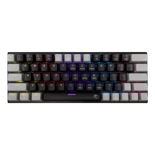 Klawiatura mechaniczna WAKIZASHI-2 / Black-Grey RED switch USB-C Gaming