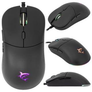 Mysz Gamingowa Optyczna 7200DPI White Shark BAGDEMAGUS Czarna