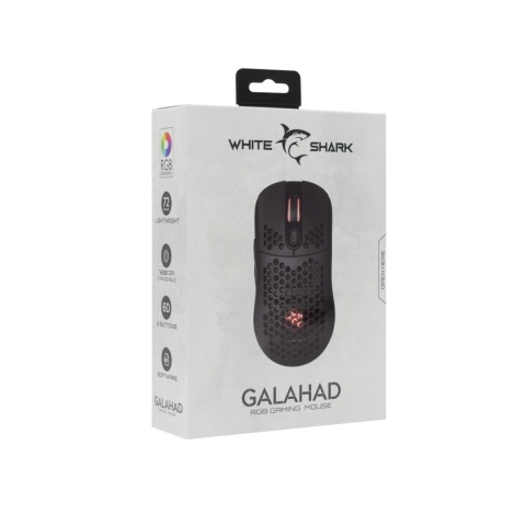 Mysz Gamingowa White Shark GALAHAD Czarna