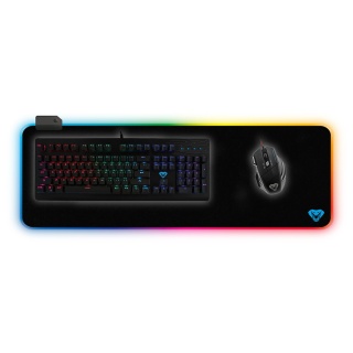 Duża mata dla graczy z kolorowym podświetleniem RGB