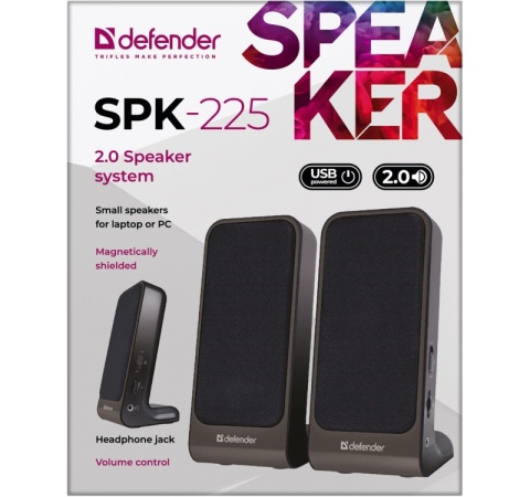 Głośniki 4W 2.0 USB Defender SPK-225