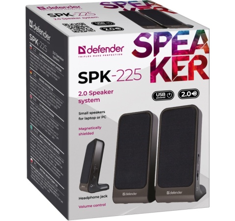 Głośniki 4W 2.0 USB Defender SPK-225