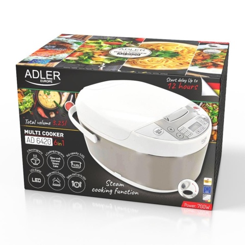 Multi-Cooker 6 w 1 3,25L Adler AD 6420
