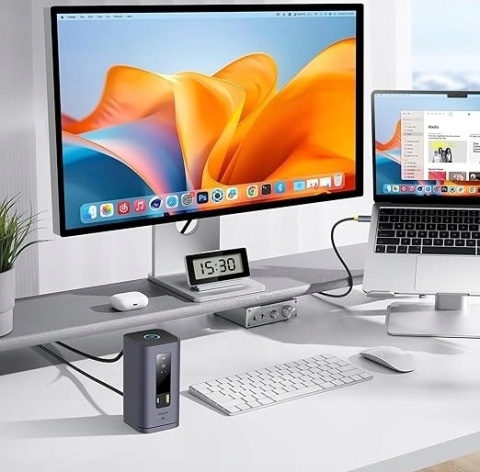 UNIWERSALNA STACJA DOKUJĄCA ŁADUJĄCA Baseus DOCK 11w1 HUB USB C 4K 100W PD