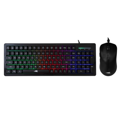 Zestaw Gamingowa Baracuda ORCA Czarny Mysz + Klawiatura