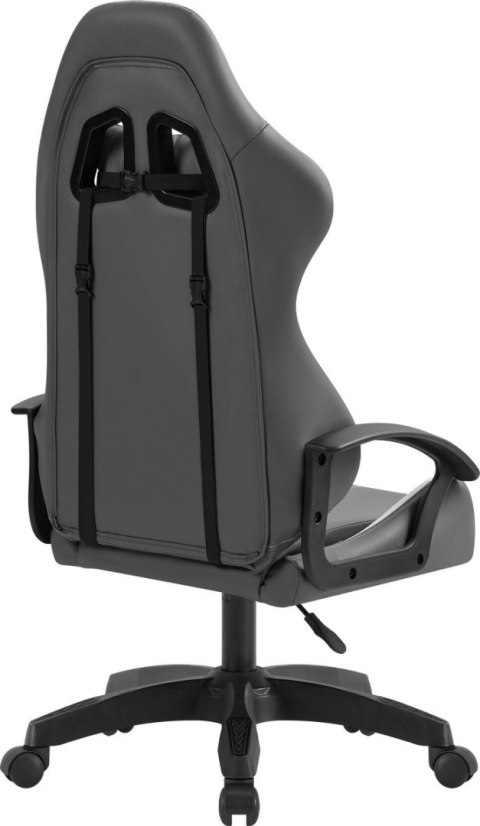 FOTEL DEFENDER CHROMOS BIAŁO-SZARY GAMING