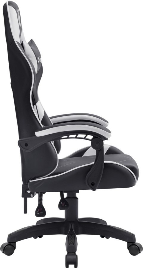 FOTEL DEFENDER COMPANION BIAŁO-CZARNY GAMING