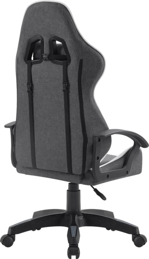 FOTEL DEFENDER IBIS BIAŁO-CZARNY GAMING