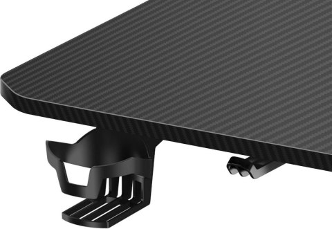 BIURKO DEFENDER EXOS CZARNE EL GAMING
